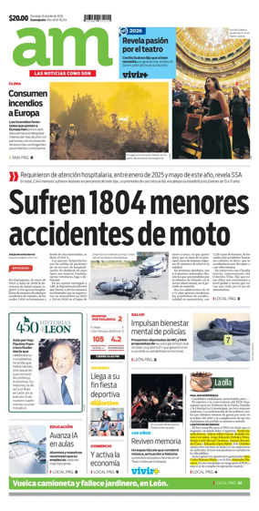 Cover of Periodico AM (Leon)