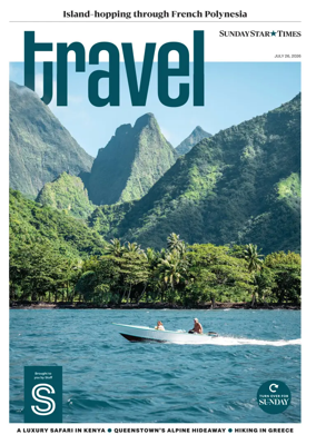 Cover of Sunday Star Times Travel