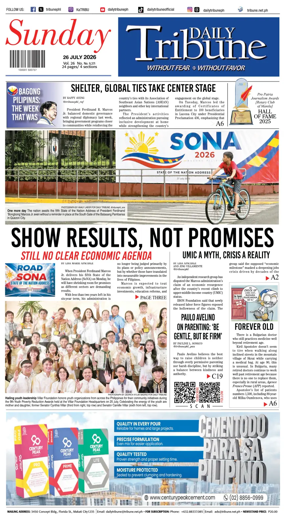 Cover of Daily Tribune (Philippines)