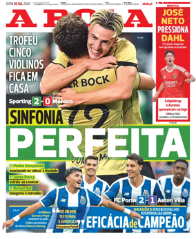 Cover of A BOLA (Portuguese)