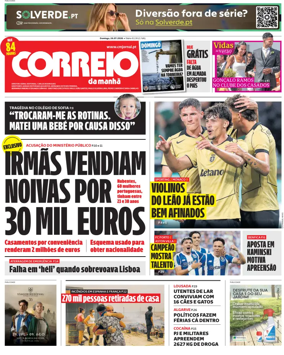 Cover of Correio da Manha Weekend