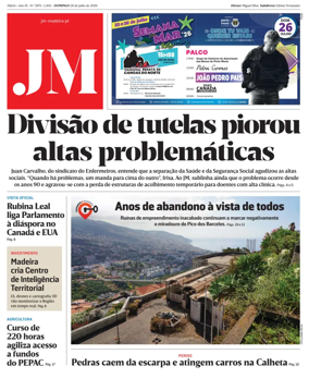 Cover of Jornal Madeira