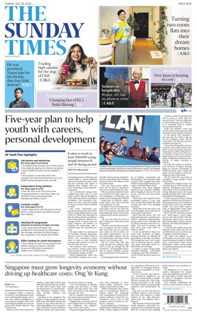 Cover of The Straits Times