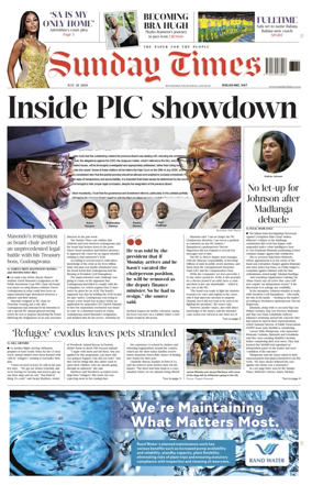 Cover of Sunday Times