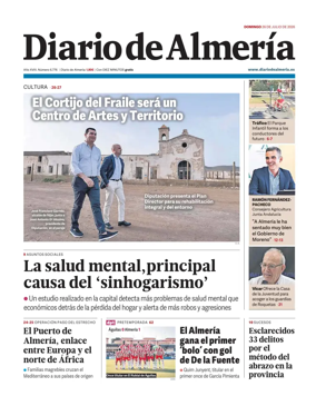 Cover of Diario de Almeria