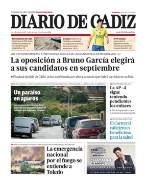 Cover of Diario de Cadiz