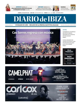 Cover of Diario de Ibiza