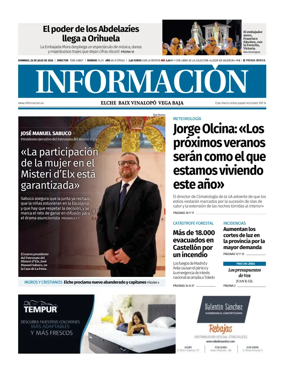 Cover of Diario Informacion (Elche y Vega Baja)
