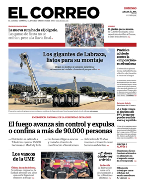 Cover of EL Correo (Alava)