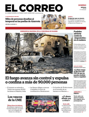 Cover of El Correo (Vizcaya)