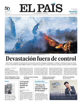 Cover of EL PAIS Catalunya