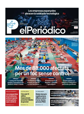 Cover of El Periodico - Catala