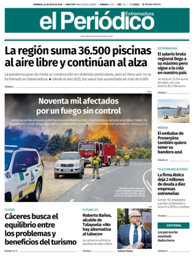 Cover of El Periodico Extremadura