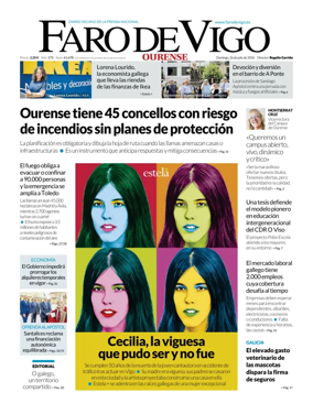 Cover of Faro de Vigo (Ourense)