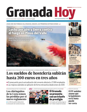 Cover of Granada Hoy