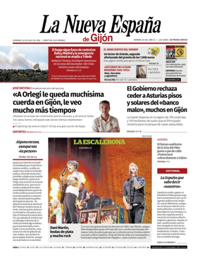 Cover of La Nueva Espana (Gijon)