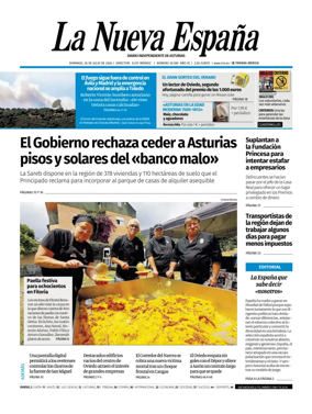 Cover of La Nueva Espana (Oviedo)