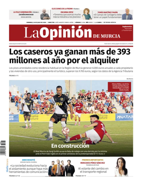 Cover of La Opinion de Murcia