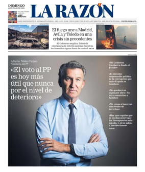 Cover of La Razon (Andalucia)