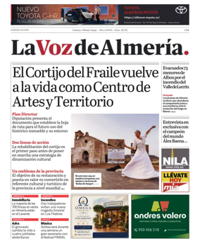Cover of La Voz de Almeria