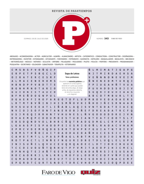 Cover of Pasatiempos