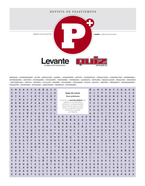Cover of Pasatiempos | Levante EMV