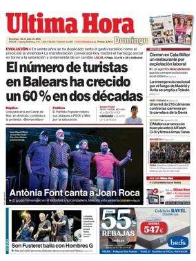 Cover of Ultima Hora