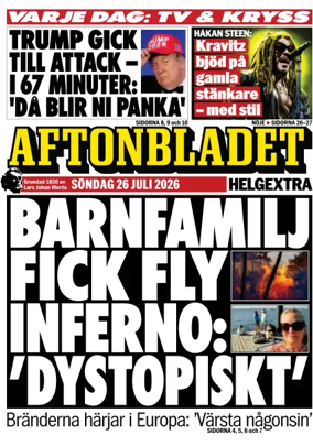 Cover of Aftonbladet