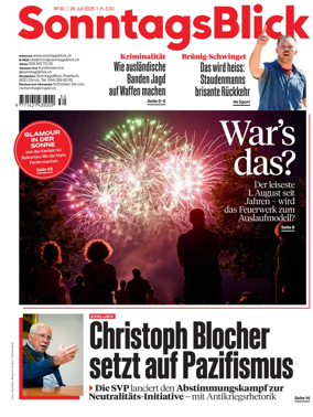 Cover of Sonntags Blick