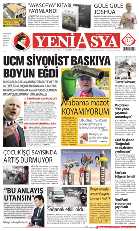 Cover of Yeni Asya