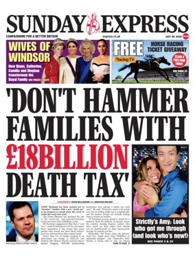 Cover of Sunday Express