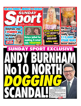 Cover of Sunday Sport
