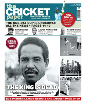 Cover of The Cricket Paper