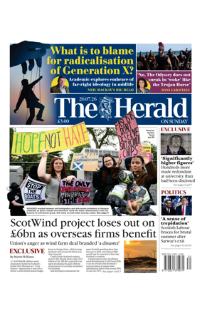 Cover of The Herald (Scotland)