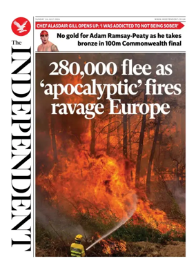 Cover of The Independent