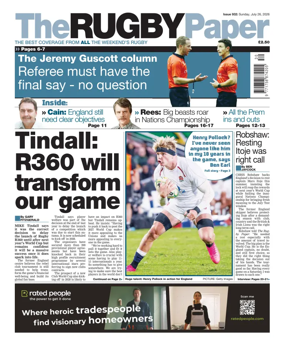 Cover of The Rugby Paper