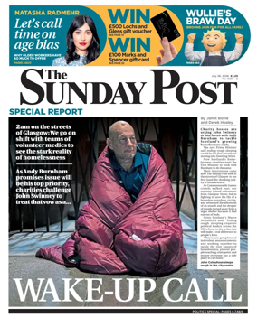 Cover of The Sunday Post (Central Edition)