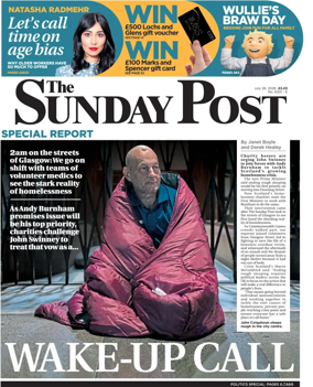 Cover of The Sunday Post (Dundee)