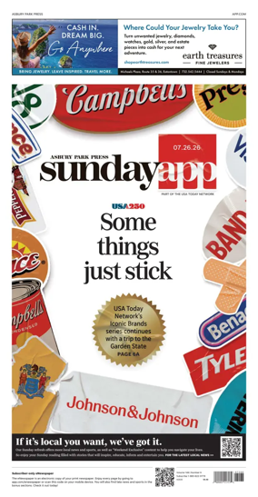 Cover of Asbury Park Press