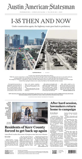 Cover of Austin American-Statesman