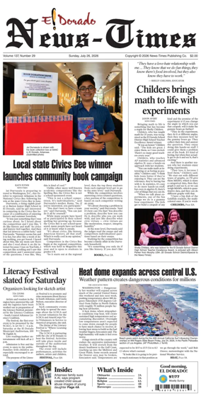 Cover of El Dorado News-Times (VCID - Camden News)
