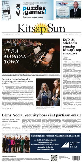 Cover of Kitsap Sun