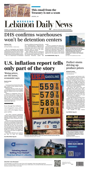 Cover of Lebanon Daily News