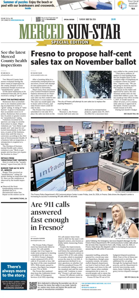 Cover of Merced Sun-Star (Weekend)