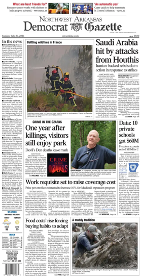 Cover of Northwest Arkansas Democrat-Gazette