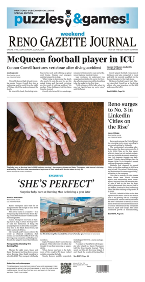 Cover of Reno Gazette Journal