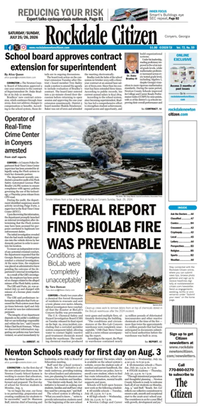Cover of Rockdale Citiizen