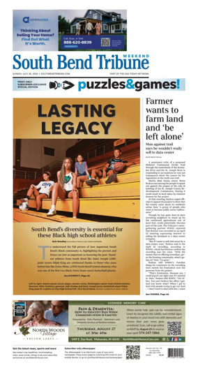 Cover of South Bend Tribune
