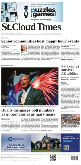 Cover of St. Cloud Times