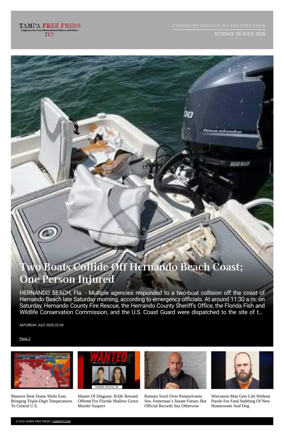 Cover of Tampa Free Press